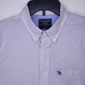 Abercrombie Fitch Shirt Mens Small White